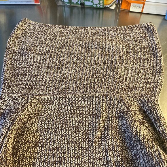 Express Turtle Neck Off the Shoulder Knit Sweater - Picture 2 of 4